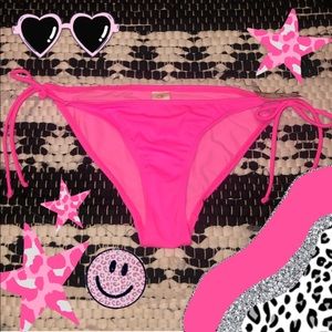 hot pink swim bottoms